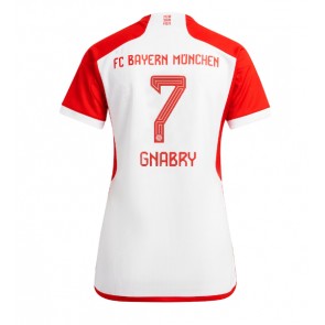 Bayern Munich Serge Gnabry #7 Replika Hjemmebanetrøje Dame 2023-24 Kortærmet